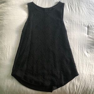 Banana Republic Lace Overlay Dressy Tank